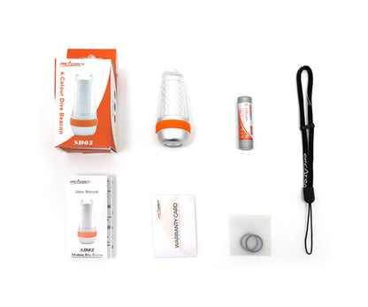 Orcatorch SD03 Underwater Dive Beacon Light