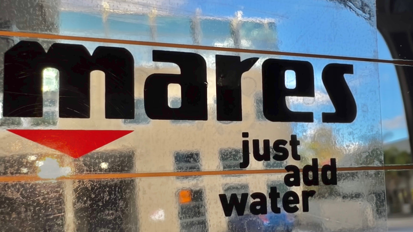 Mares Glass Sticker - Free Shipping