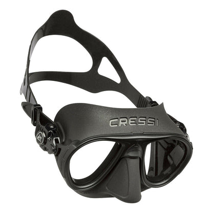 Cressi Calibro Dive Mask + Corsica Snorkel Set - Black