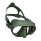 Cressi Calibro 硅胶面罩套装 - 军绿色