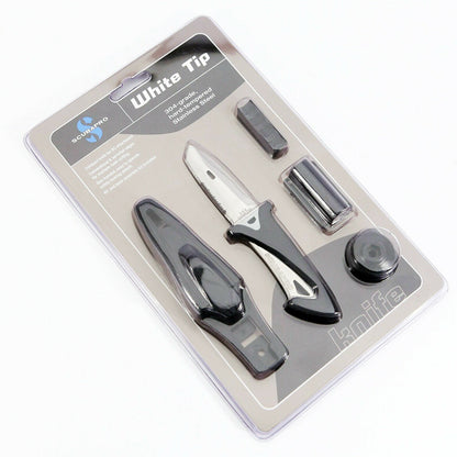 SCUBAPRO 紧凑型多用途刀具/白色刀尖