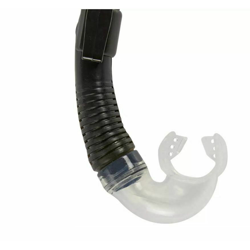 Mares i3 面罩带可折叠呼吸管套装（黑色）
