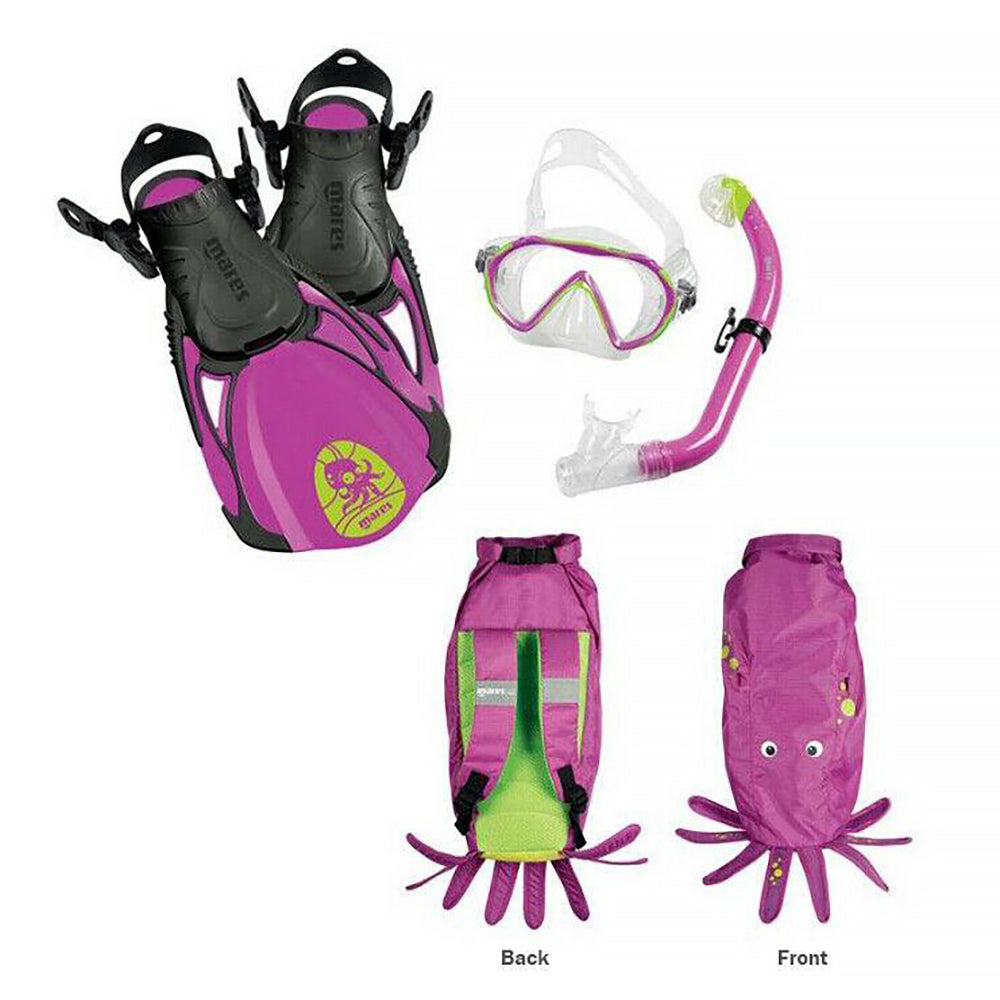 Mares Junior Snorkeling Set (4-9 yrs) / Sea Pals Octopus