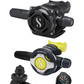 Scubapro 调节器套装：MK25 Evo Black Tech（Din 或 Yoke）+ A700 Carbon + Octopus + 免费 Reefline Spg 
