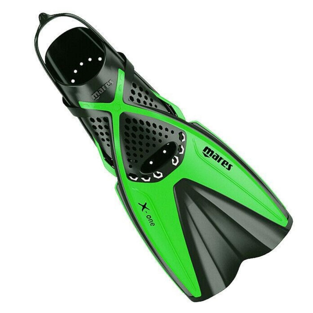 Mares X-one Bonito Mask, Snorkel & Fins Set - Green