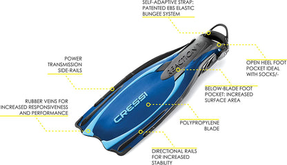 Cressi Reaction EBS Dive Fins