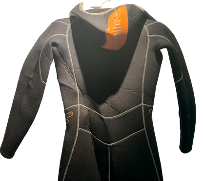 Aqua Lung Wetsuit with Hood 6.5mm High Density Ladies - Size M Pre-owned