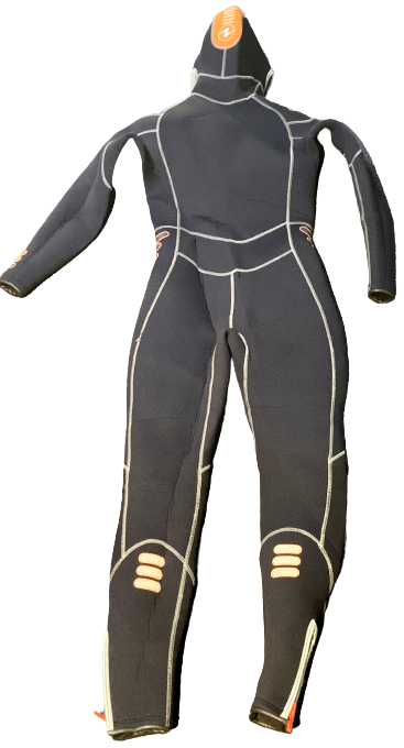 Aqua Lung 潜水衣带兜帽 6.5 毫米高密度女式 - M 码 二手