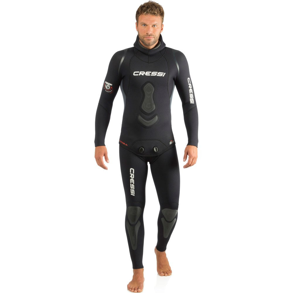 Cressi Apnea 开放式潜水衣 3.5 毫米 2 件式 - 男士