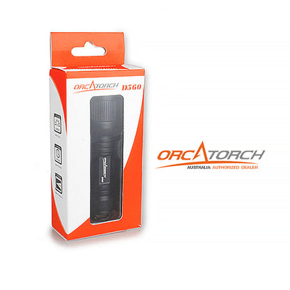 OrcaTorch D560 面罩手电筒 / 630 真流明