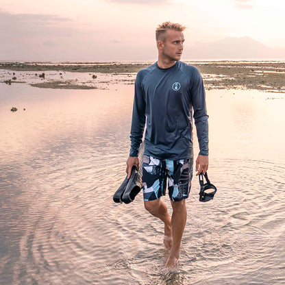 Fourth Element Ocean Positive Long Sleeves Hydro-T Baltic Blue - Men