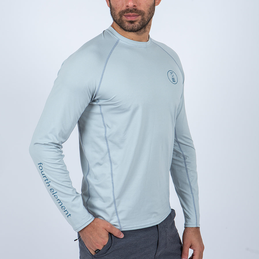 Fourth Element Men's Loose Fit L/S Hydro-T Ice Blue