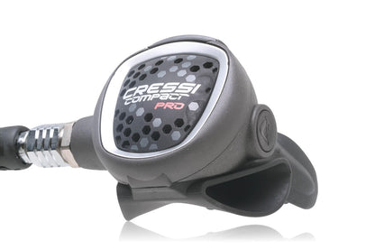 Close up of the Compact Pro second stage with thermoconductive technopolymer body
