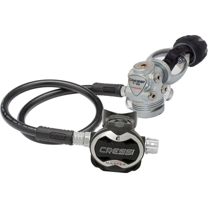 DIN configuration of the T10 SC Master Cromo regulator set
