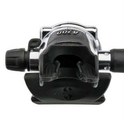 Front profile close up of the A700 orthodontic mouthpiece and exhaust system
