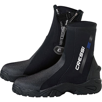 Cressi Korsor Rigid Sole Neoprene Dive Boots - 5mm
