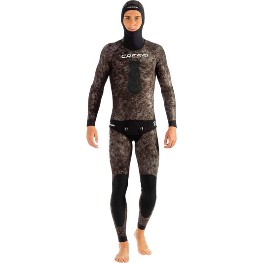 Cressi Tracina Open Cell Camo Wetsuit 3.5mm 2PC - Men