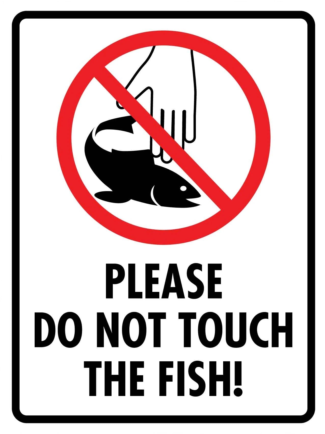Aware! Sign/Sticker For Diver