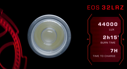 Mares EOS 32LRZ 铝制可充电潜水手电筒 - 3200 流明