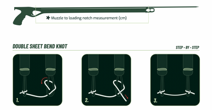 Cressi Gun Rubber for Cherokee Exo 16mm