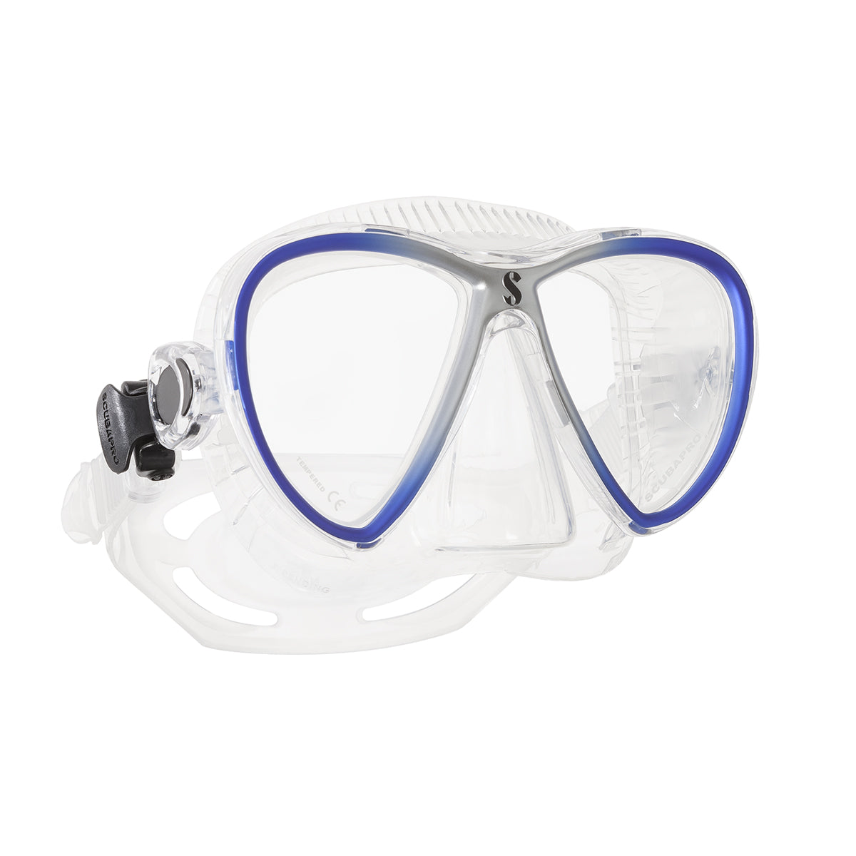 Scubapro Synergy Twin W Spectra Dry Set Clear/Blue