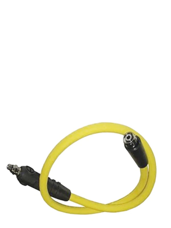 Scubapro 黄色橡胶调节低压 (LP) 软管