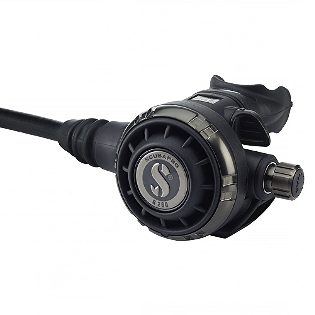 Scubapro MK25 Evo / G260 Black Tech Carbon Dive Regulator System