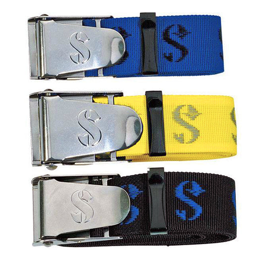 Scubapro 配重腰带不锈钢带扣，带颜色