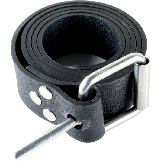 Cressi Deluxe Rubber Weight belt with Stainless Steel Marseillaise Buckle