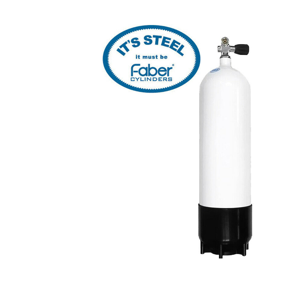 Faber 鋼製潛水氣瓶 12.2L / 232 Bar 標準