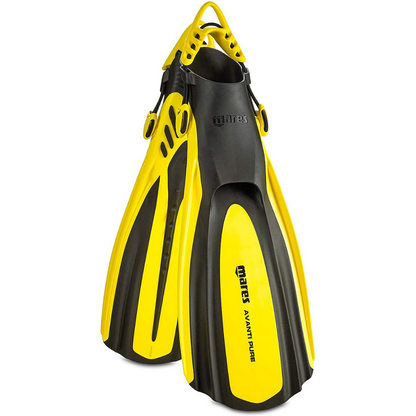 Mares Avanti Pure Open Heel Fins - Yellow - Clearance