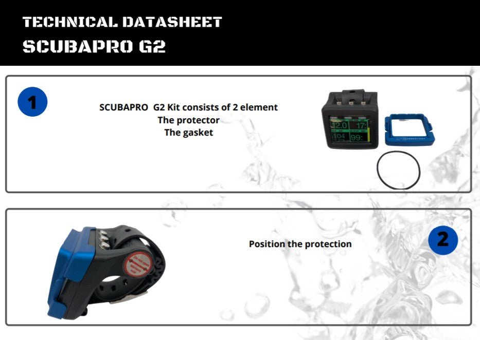 AMX Teknology Scubapro G2 Dive Computer Protector - Infinity DiveAMX Teknology Scubapro G2 Dive Computer ProtectorAMX Teknology