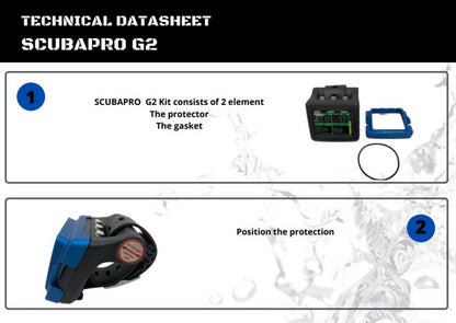 AMX Teknology Scubapro G2 Dive Computer Protector - Infinity DiveAMX Teknology Scubapro G2 Dive Computer ProtectorAMX Teknology