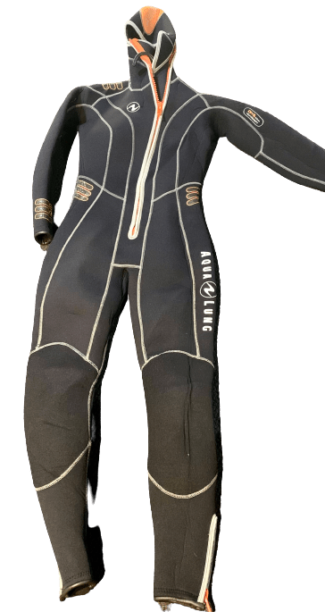 Aqua Lung Wetsuit with Hood 6.5mm High Density Ladies - Size M Pre-owned - Infinity DiveAqua Lung Wetsuit with Hood 6.5mm High Density Ladies - Size M Pre-ownedInfinityDive