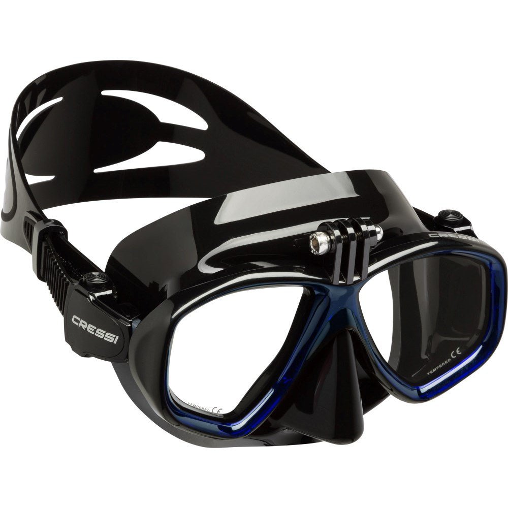 Cressi Action Dive Mask with Action Cam or GoPro Mount - Infinity DiveCressi Action Dive Mask with Action Cam or GoPro MountCressi