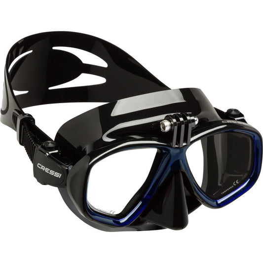 Cressi Action Dive Mask with Action Cam or GoPro Mount - Infinity DiveCressi Action Dive Mask with Action Cam or GoPro MountCressi
