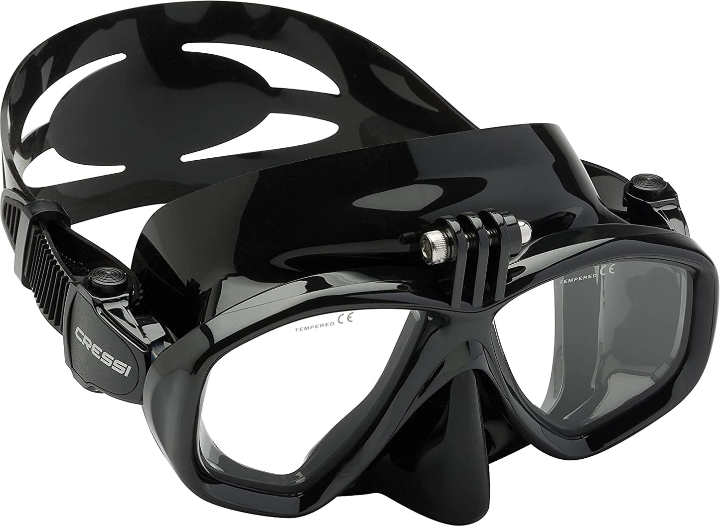 Cressi Action Dive Mask with Action Cam or GoPro Mount - Infinity DiveCressi Action Dive Mask with Action Cam or GoPro MountCressi