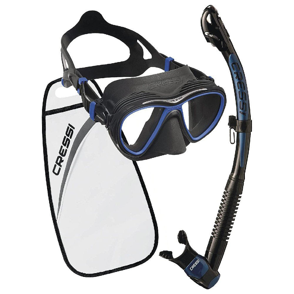 Cressi Anti-fog Quantum Dive Mask & Itaca Ultra Dry Snorkel Set - Infinity DiveCressi Anti-fog Quantum Dive Mask & Itaca Ultra Dry Snorkel SetCressi