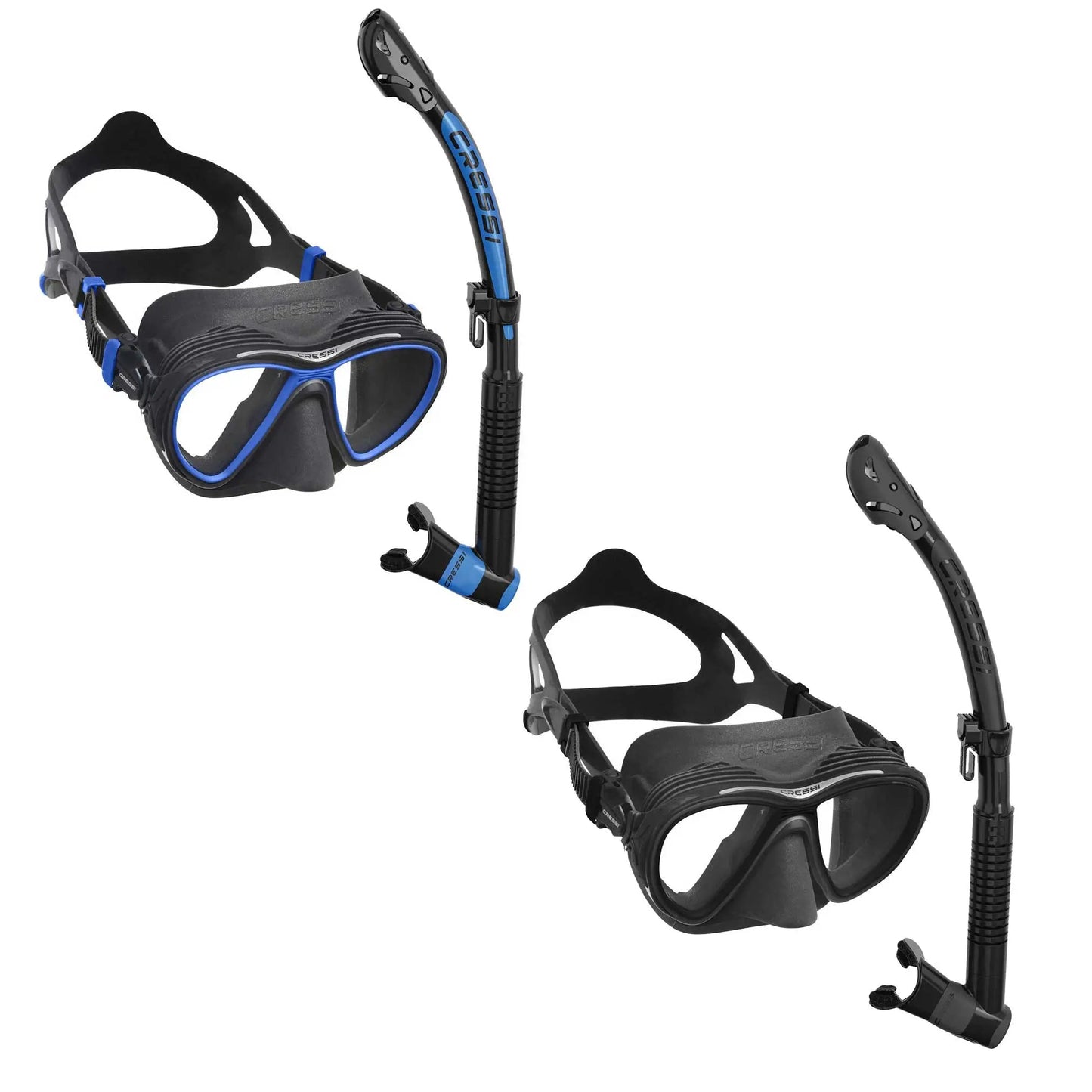 Cressi Anti-fog Quantum Dive Mask & Itaca Ultra Dry Snorkel Set - Infinity DiveCressi Anti-fog Quantum Dive Mask & Itaca Ultra Dry Snorkel SetCressi