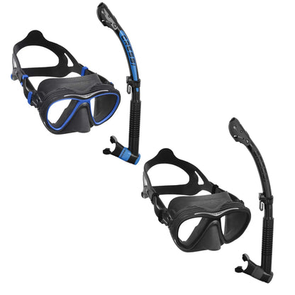 Cressi Anti-fog Quantum Dive Mask & Itaca Ultra Dry Snorkel Set - Infinity DiveCressi Anti-fog Quantum Dive Mask & Itaca Ultra Dry Snorkel SetCressi