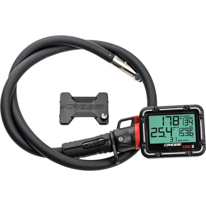 Cressi Digi2 Digital pressure gauge and depth gauge Console - Infinity DiveCressi Digi2 Digital pressure gauge and depth gauge ConsoleCressi