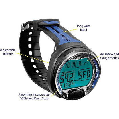 Cressi Leonardo Wrist Computer - Infinity DiveCressi Leonardo Wrist ComputerCressi