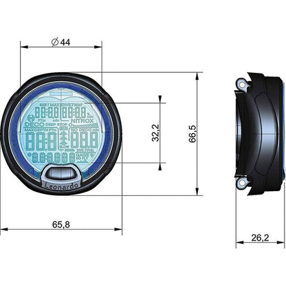 Cressi Leonardo Wrist Computer - Infinity DiveCressi Leonardo Wrist ComputerCressi