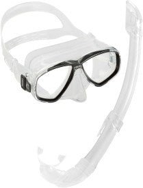 Cressi Perla Dive Mask & Mexico Snorkel Set - Infinity DiveCressi Perla Dive Mask & Mexico Snorkel SetCressi
