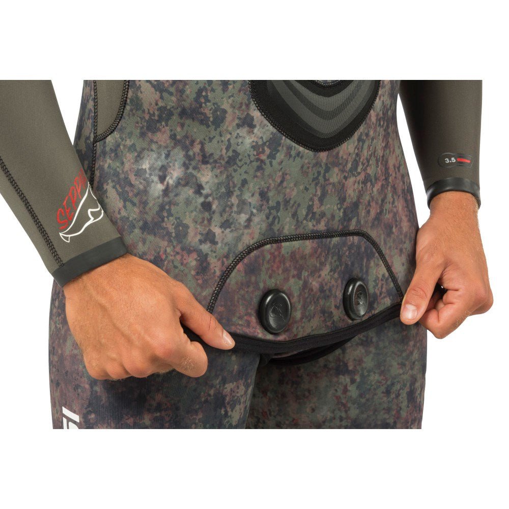 Cressi Seppia Open Cell Camo Wetsuit 3.5mm 2PC - Men - Infinity DiveCressi Seppia Open Cell Camo Wetsuit 3.5mm 2PC - MenCressi