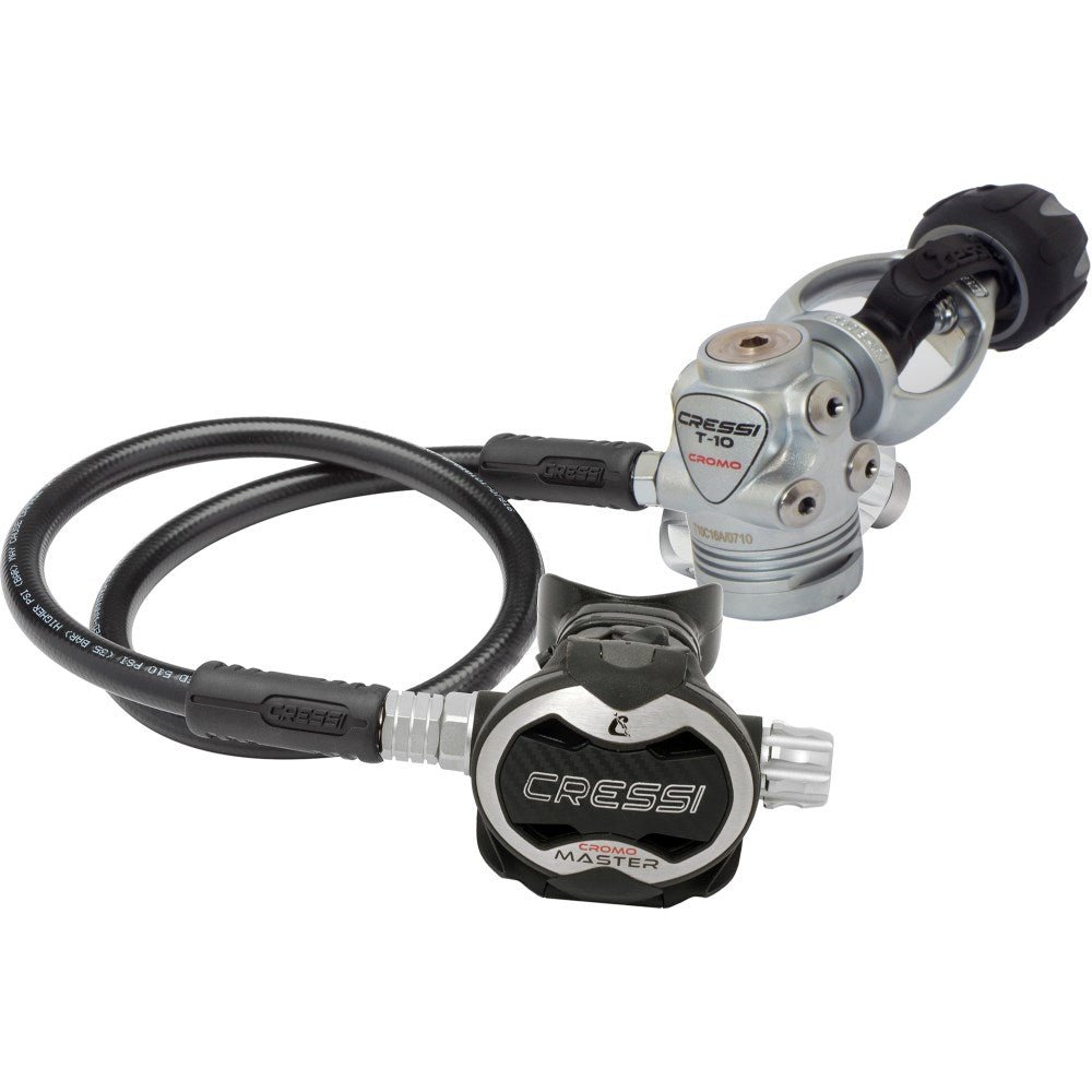 Cressi T10 SC Cromo / Master Regulator - Infinity DiveCressi T10 SC Cromo / Master RegulatorCressi