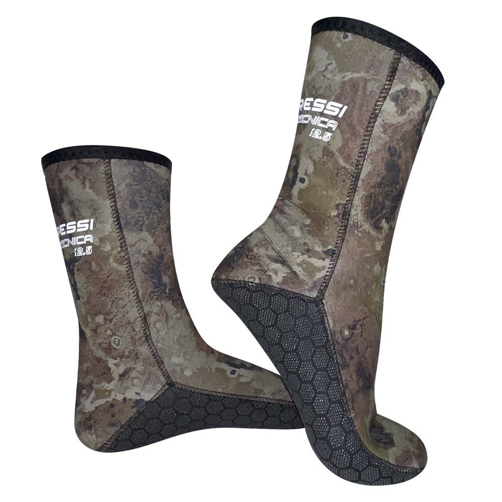 Cressi Tecnica Camo Neoprene Dive Socks - 2.5mm - Infinity DiveCressi Tecnica Camo Neoprene Dive Socks - 2.5mmCressi