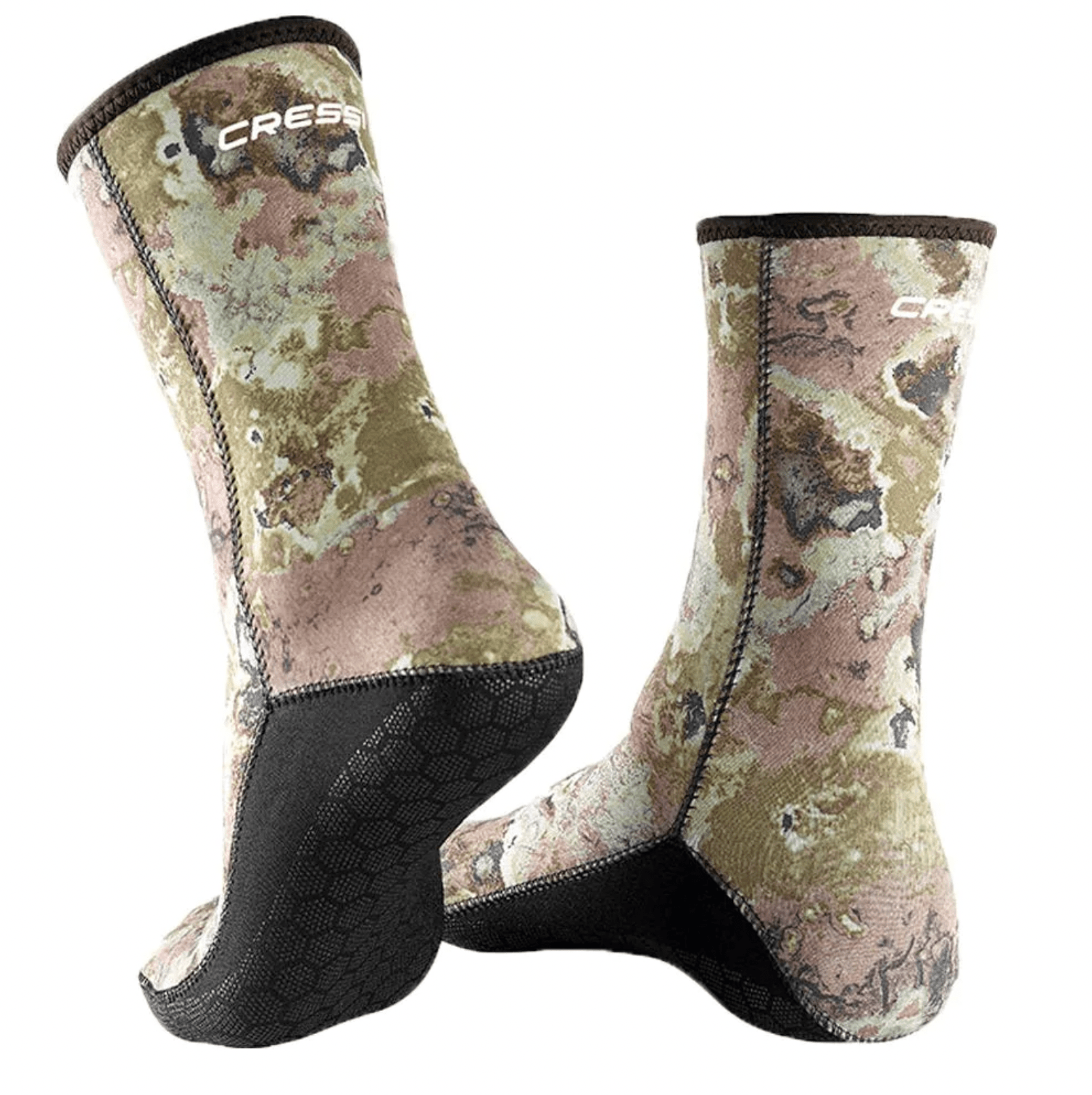 Cressi Tecnica Camo Neoprene Dive Socks - 2.5mm - Infinity DiveCressi Tecnica Camo Neoprene Dive Socks - 2.5mmCressi