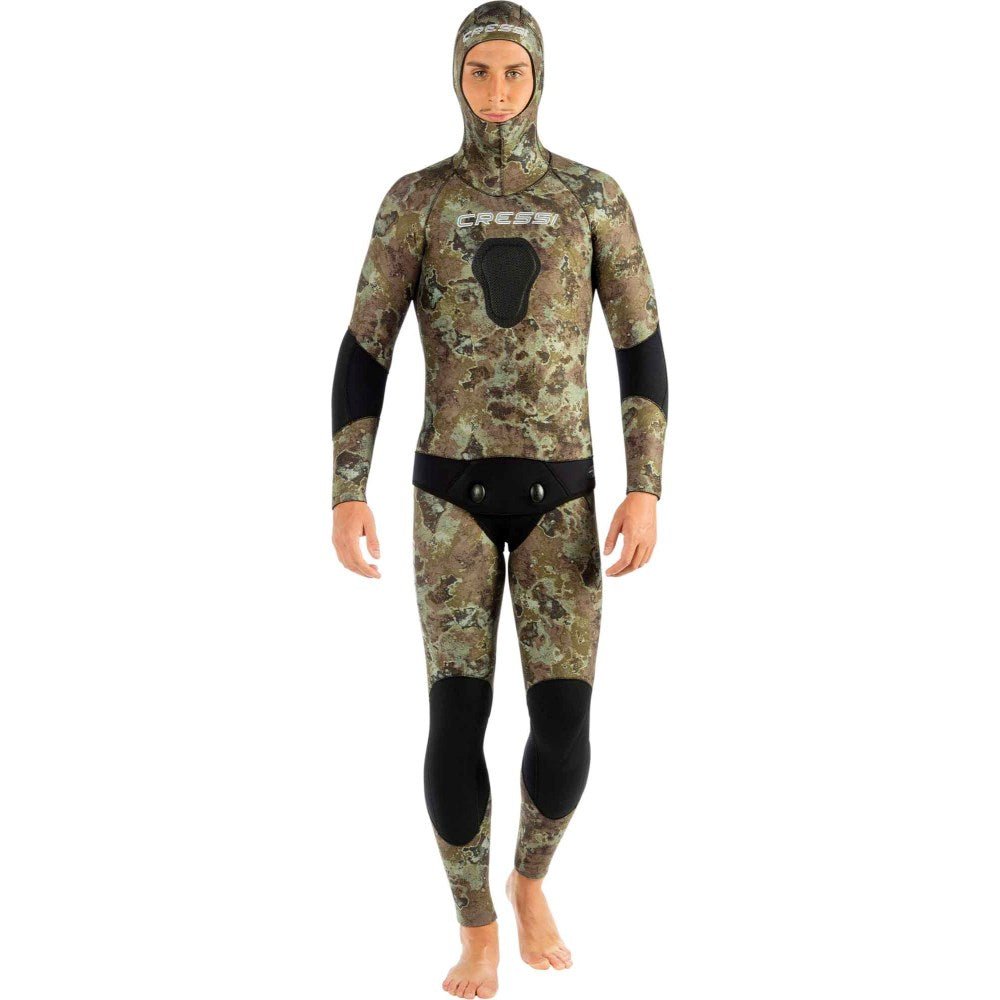 Cressi Tecnica Open Cell Camo Wetsuit 3.5mm 2PC - Men - Infinity DiveCressi Tecnica Open Cell Camo Wetsuit 3.5mm 2PC - MenCressi