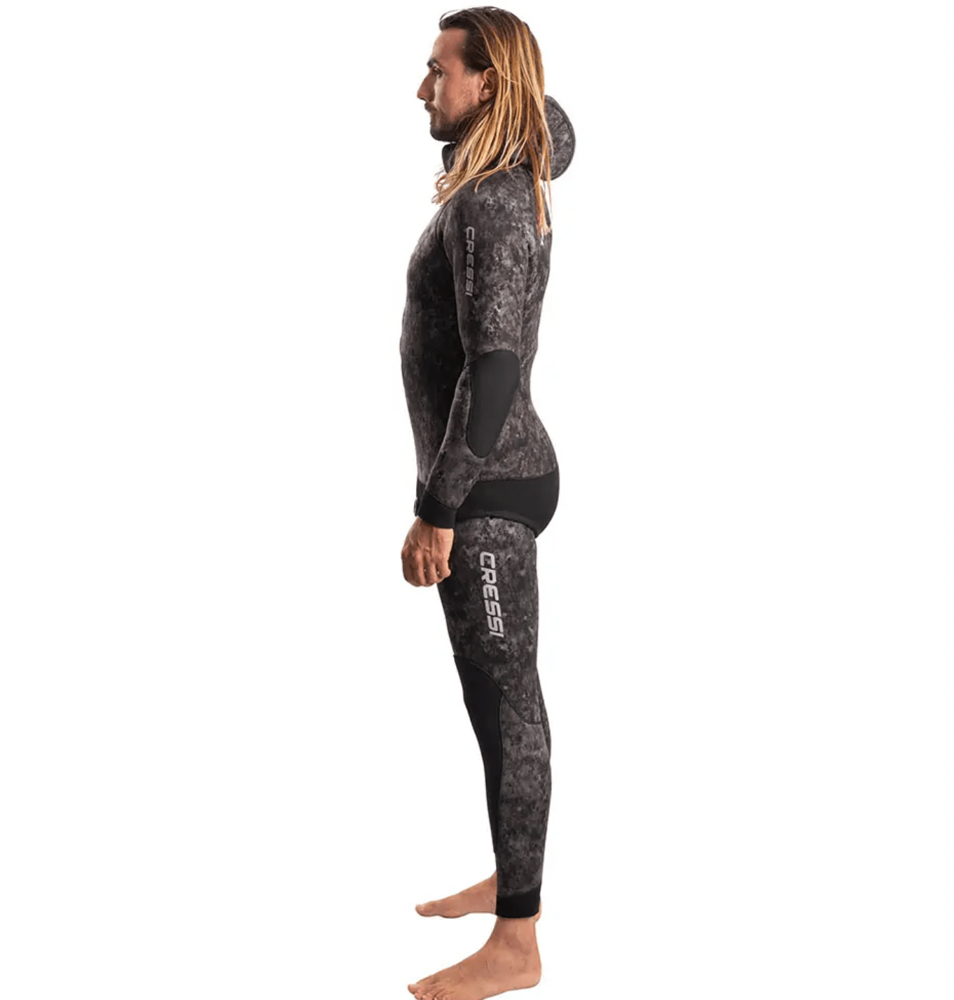 Cressi Tracina Open Cell Camo Wetsuit 3.5mm 2-PC - Men - Infinity DiveCressi Tracina Open Cell Camo Wetsuit 3.5mm 2-PC - MenCressi